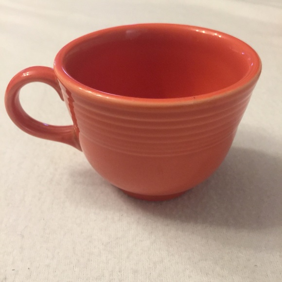 (GIFTED) Fiesta Teacup Set (Tangerine Orange) - Picture 5 of 6